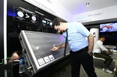 海爾太陽能 十大品牌引領者，首創(chuàng)無水箱技術革新家居熱水體驗